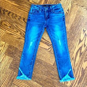 Joe’s Girls Jeans with Frayed Bottoms  - SZ 6